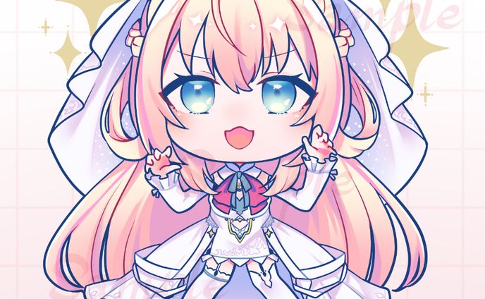 ミニキャライラスト（神音テレシア様）