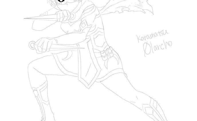 アサシンのダークエルフの武器持ちポーズ絵WIP
Assassin DarkElf character Design.
#イラスト
#オリジナルイラスト
#一次創作
#一次創作イラスト
#AdobeFresco
#RPG
#アサシン