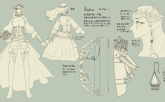 キャラクターデザイン集