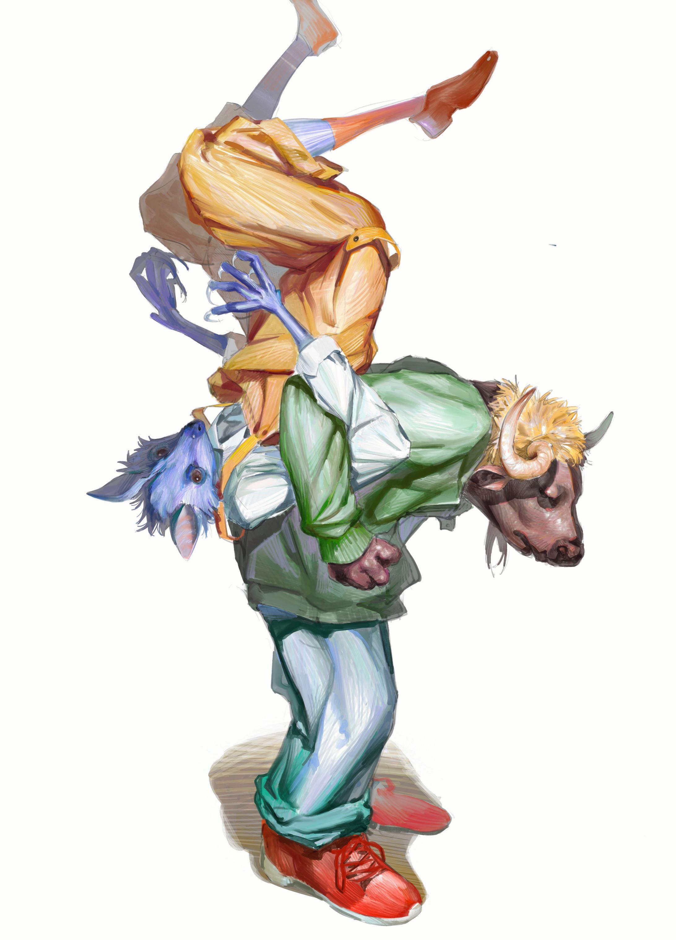 獣人のイラスト-1