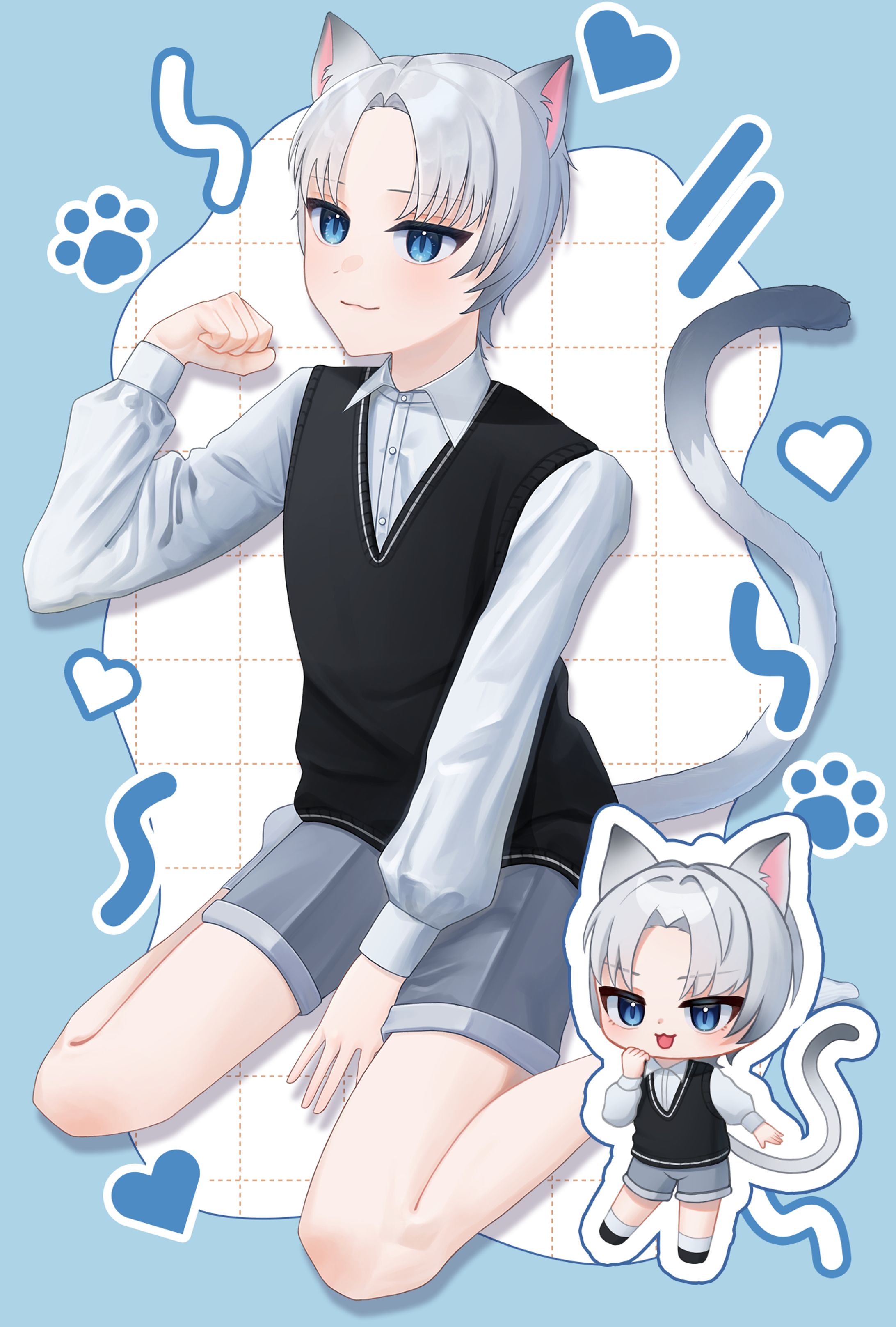 全身絵+SDキャラ-1