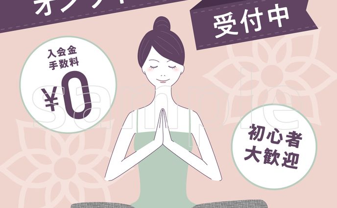 Web｜ヨガスタジオ「Liliy」バナー