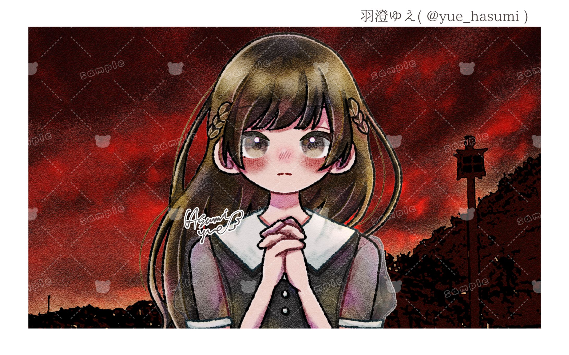 天使を探している / Cassette様 MVイラスト-1