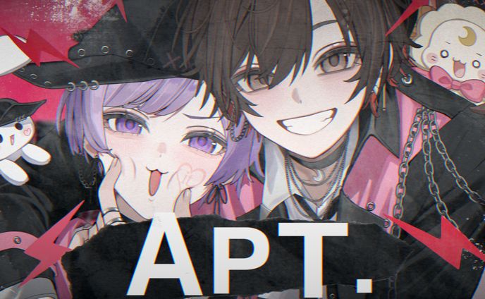 「APT. / ROSÉ & Bruno Mars」 covered by 天月 × 初兎