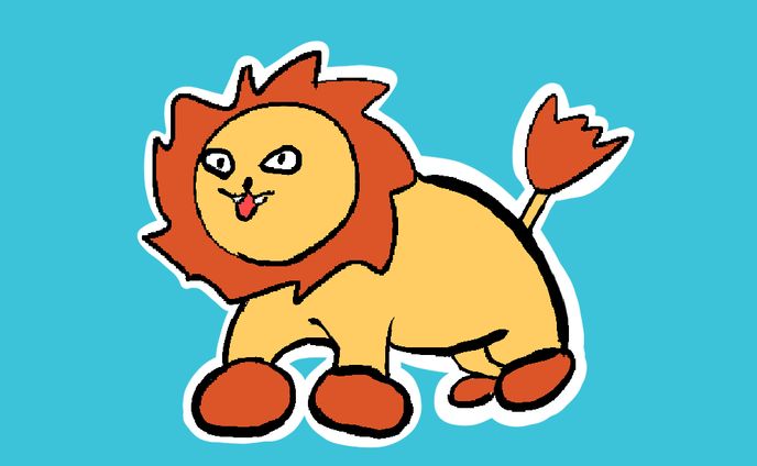 ゆるいキャラクターイラスト