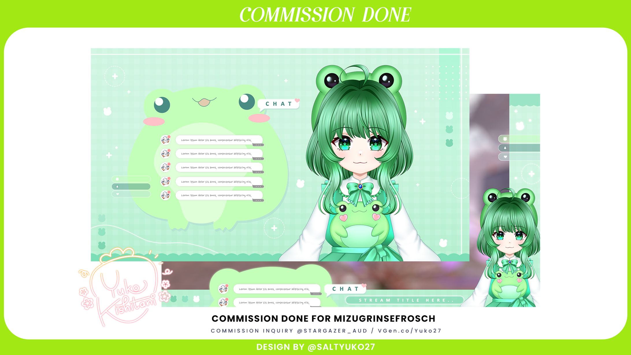 Mizu Grinsefrosch Stream Overlay-1