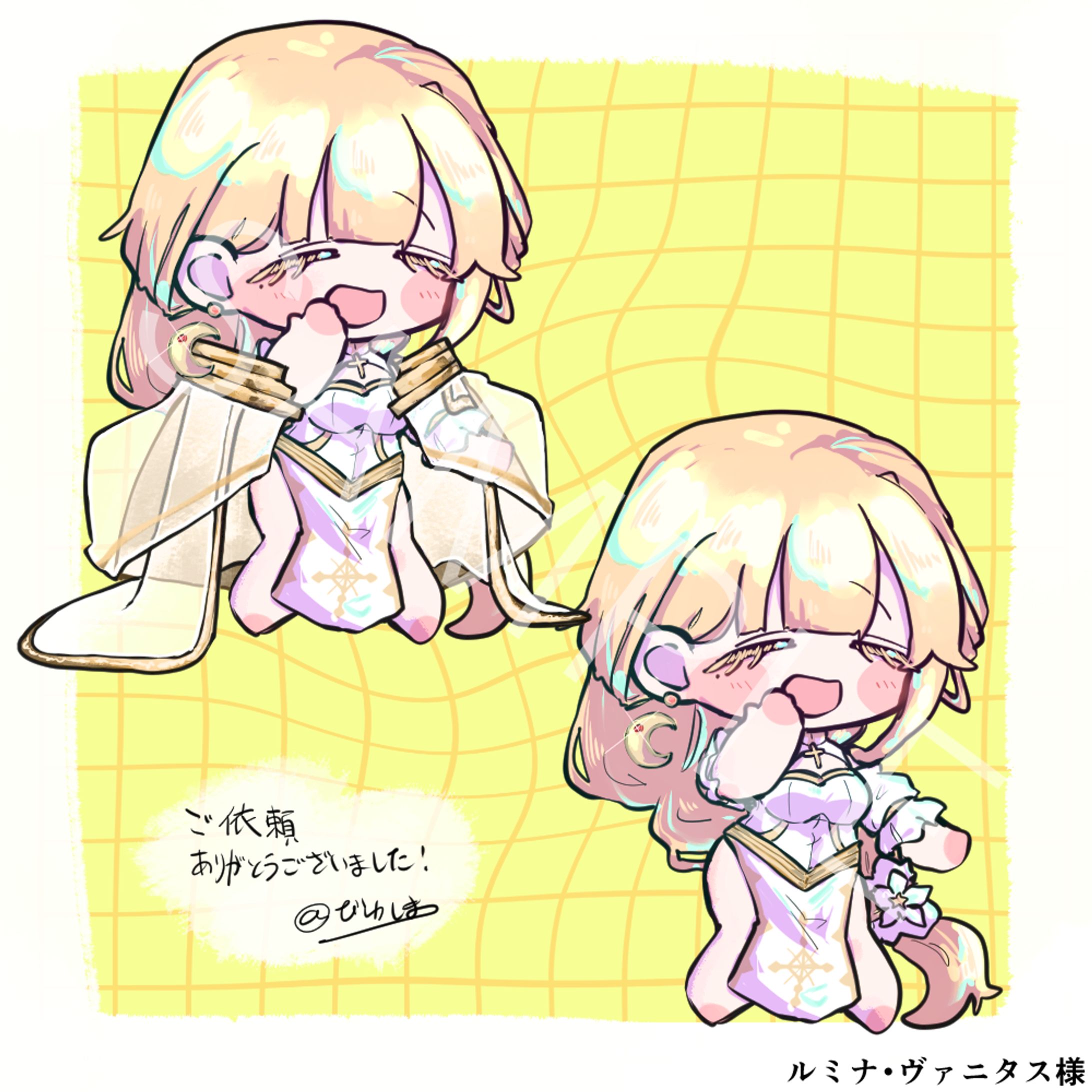 ルミナ様　商業用イラスト-1