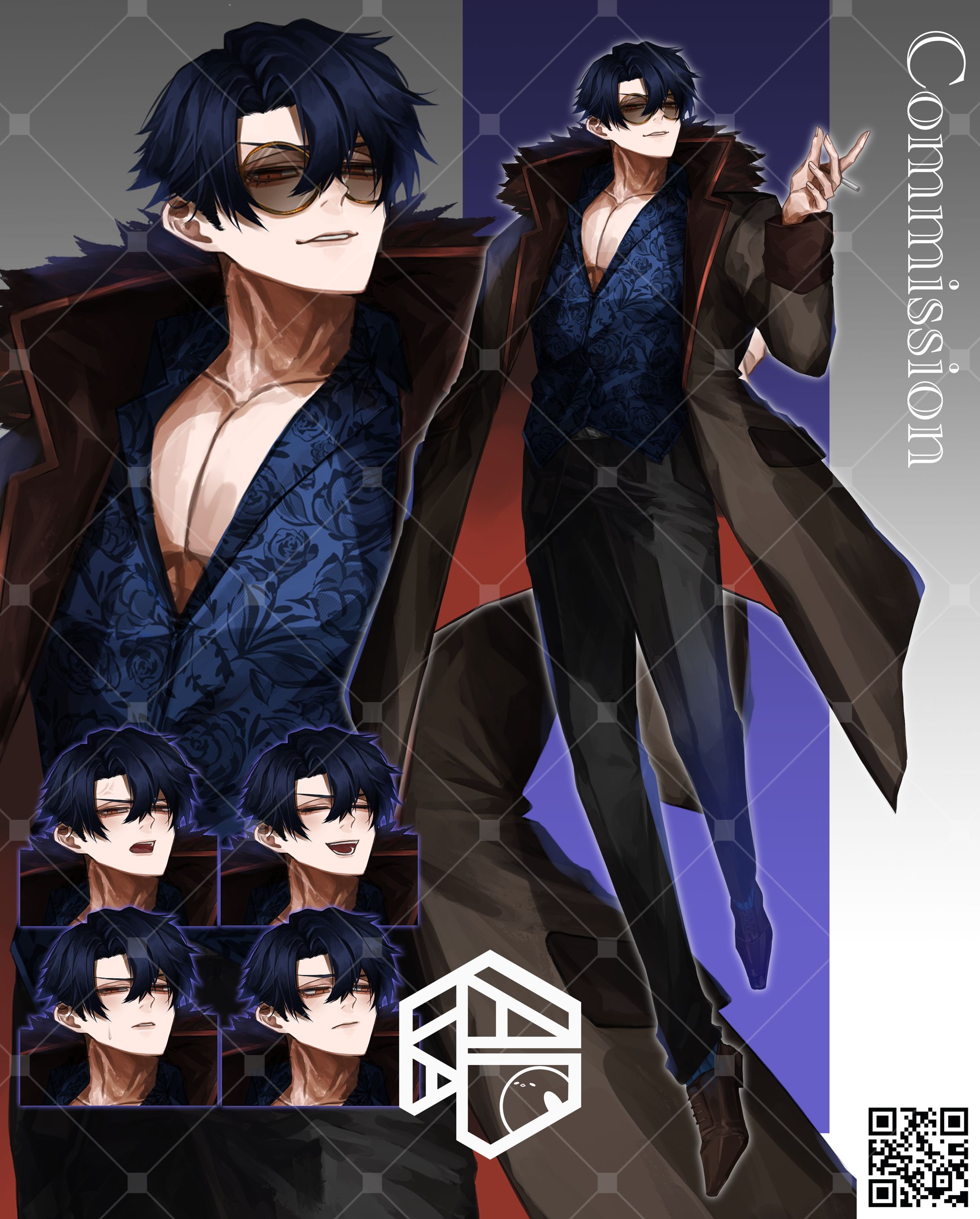 ご依頼 立ち絵 【 交渉担当 】-1