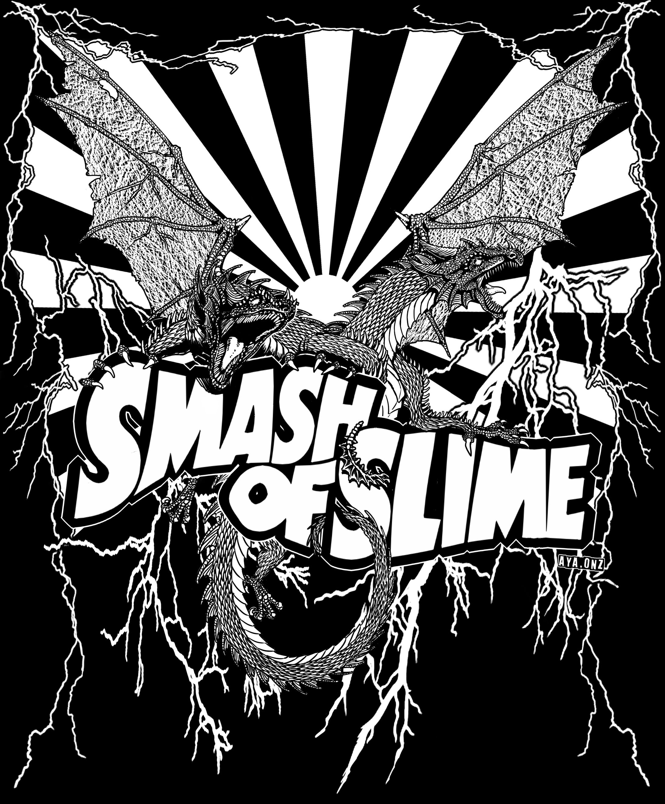 SMASH OF SLIME - “DOUBLE HEADED DRAGON” TEE-1