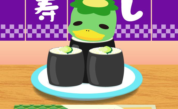 ミニキャライラスト、ねじ巻き