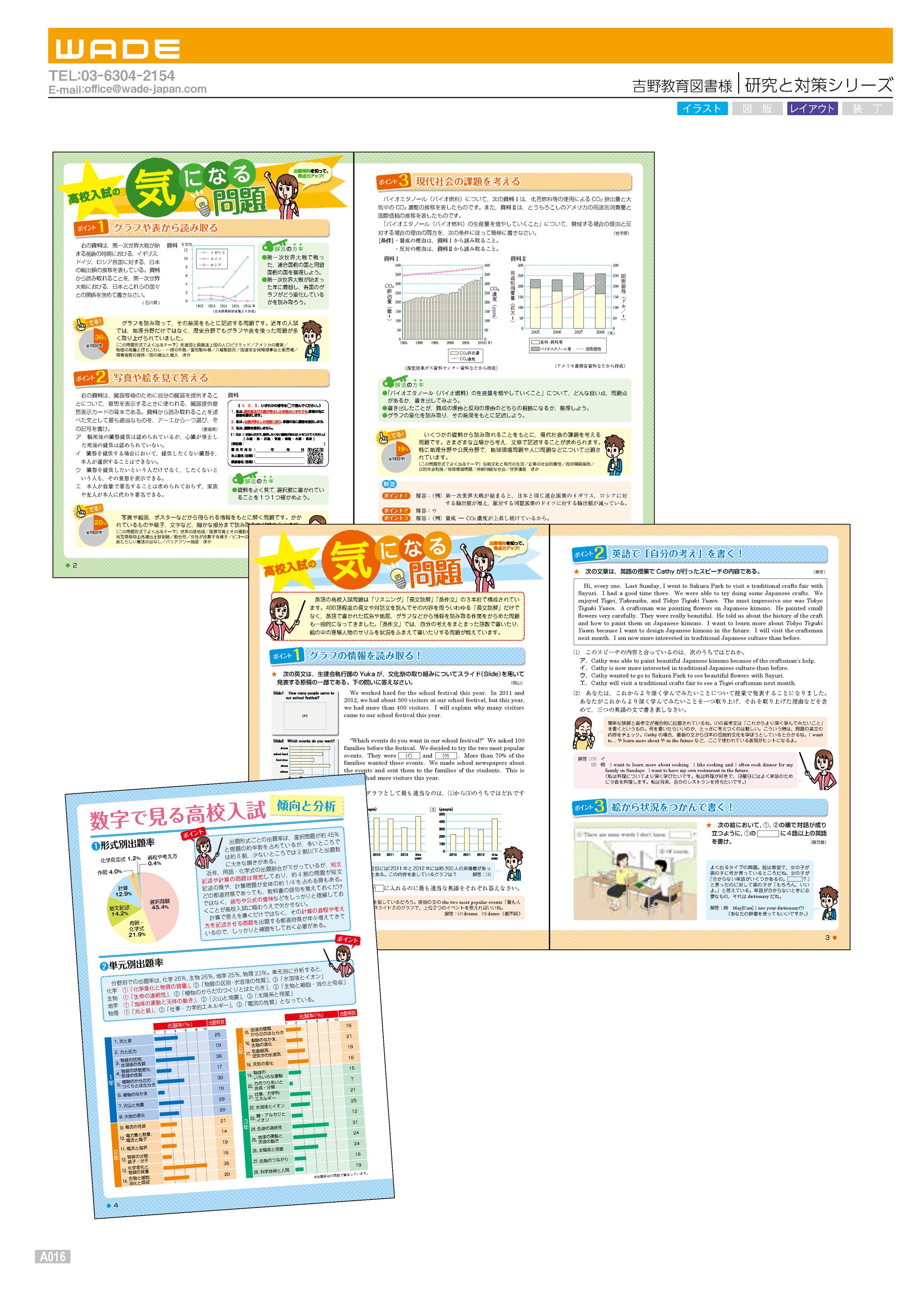 Design 73 吉野教育図書様 研究と対策シリーズ-1