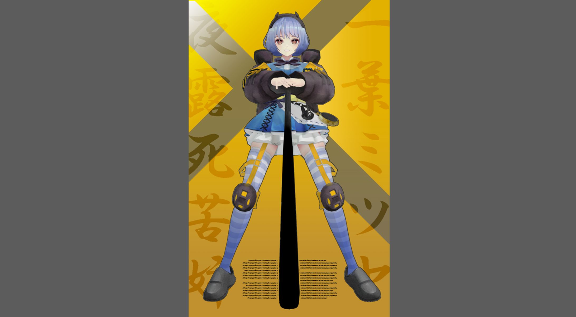 ３Dキャラモデル習作001-1