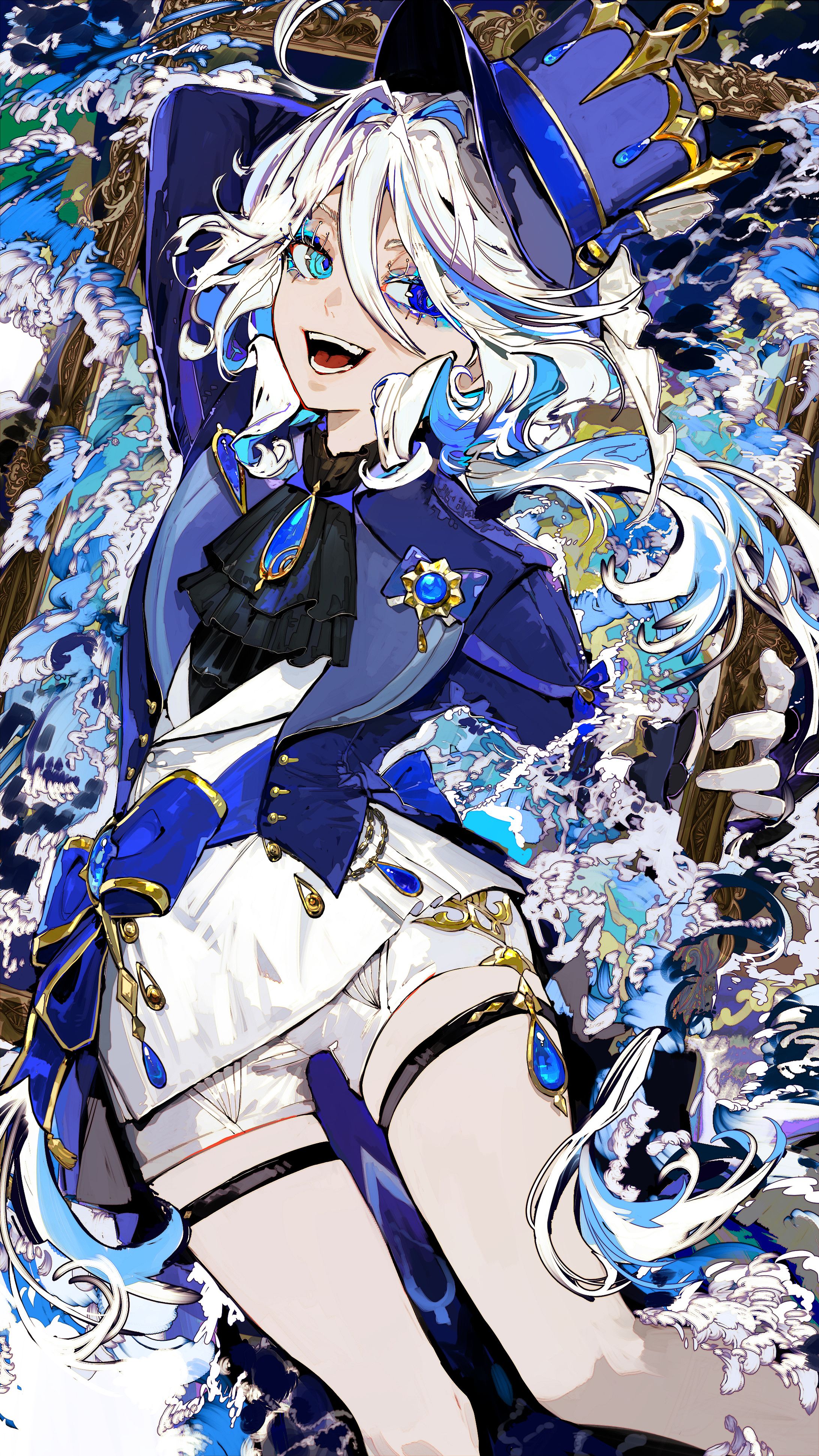 フリーナ　原神公式ファンアート-1