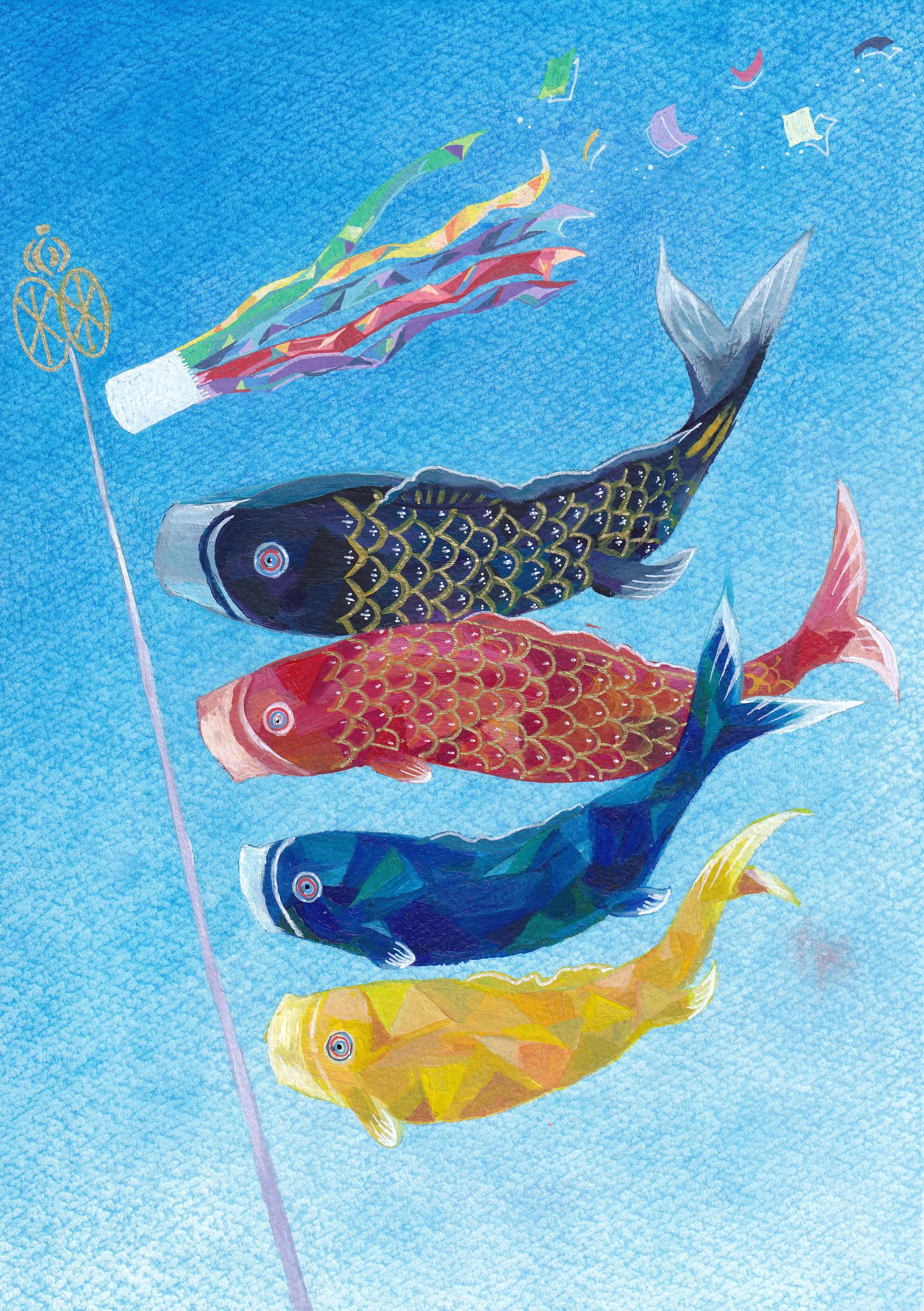 鯉のぼり -carp streamer--1