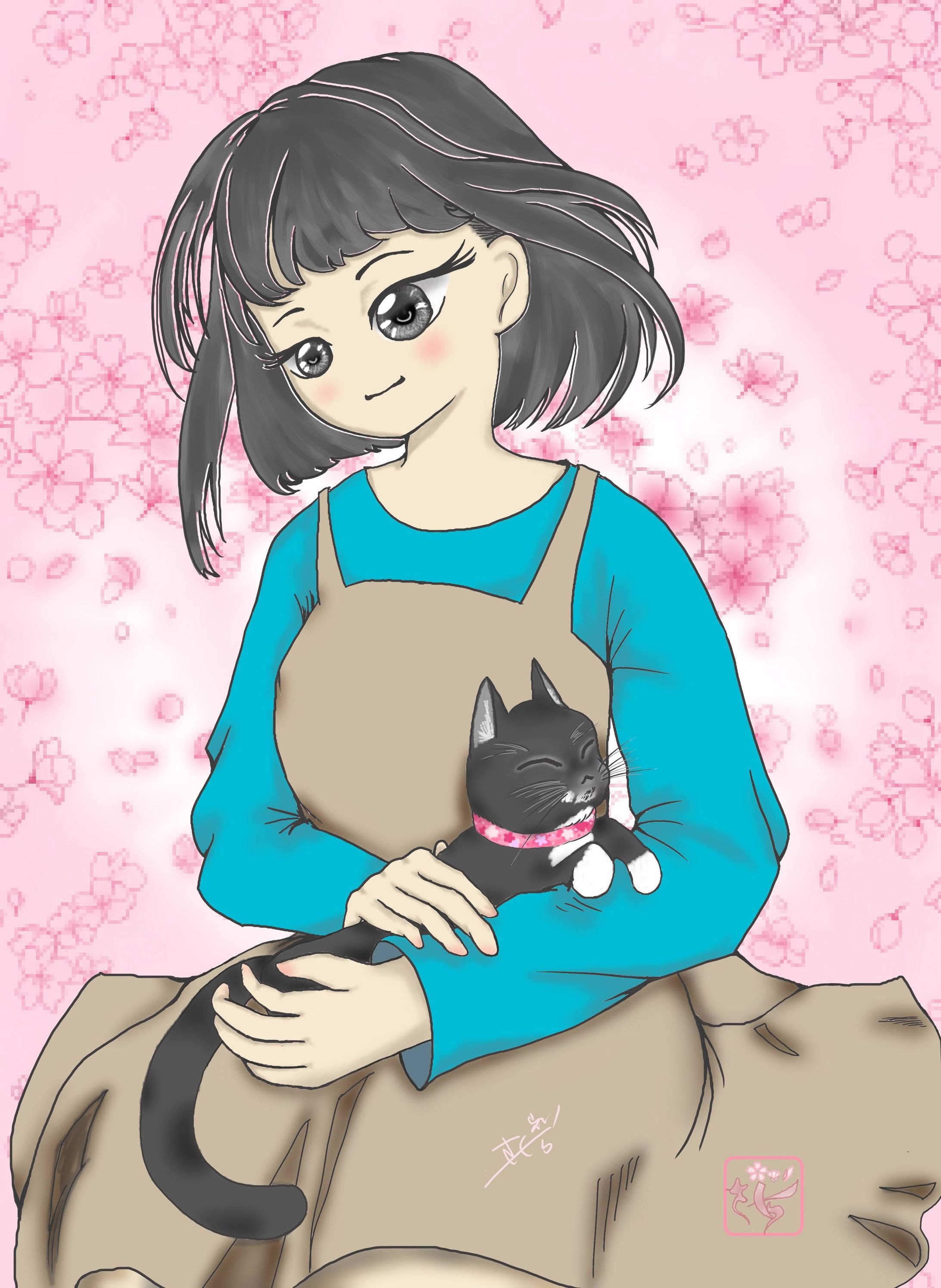 デジタルイラストsample画像㉔-1