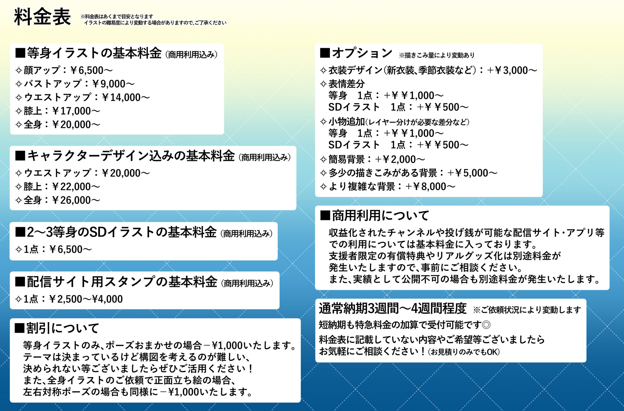 【料金について】-1