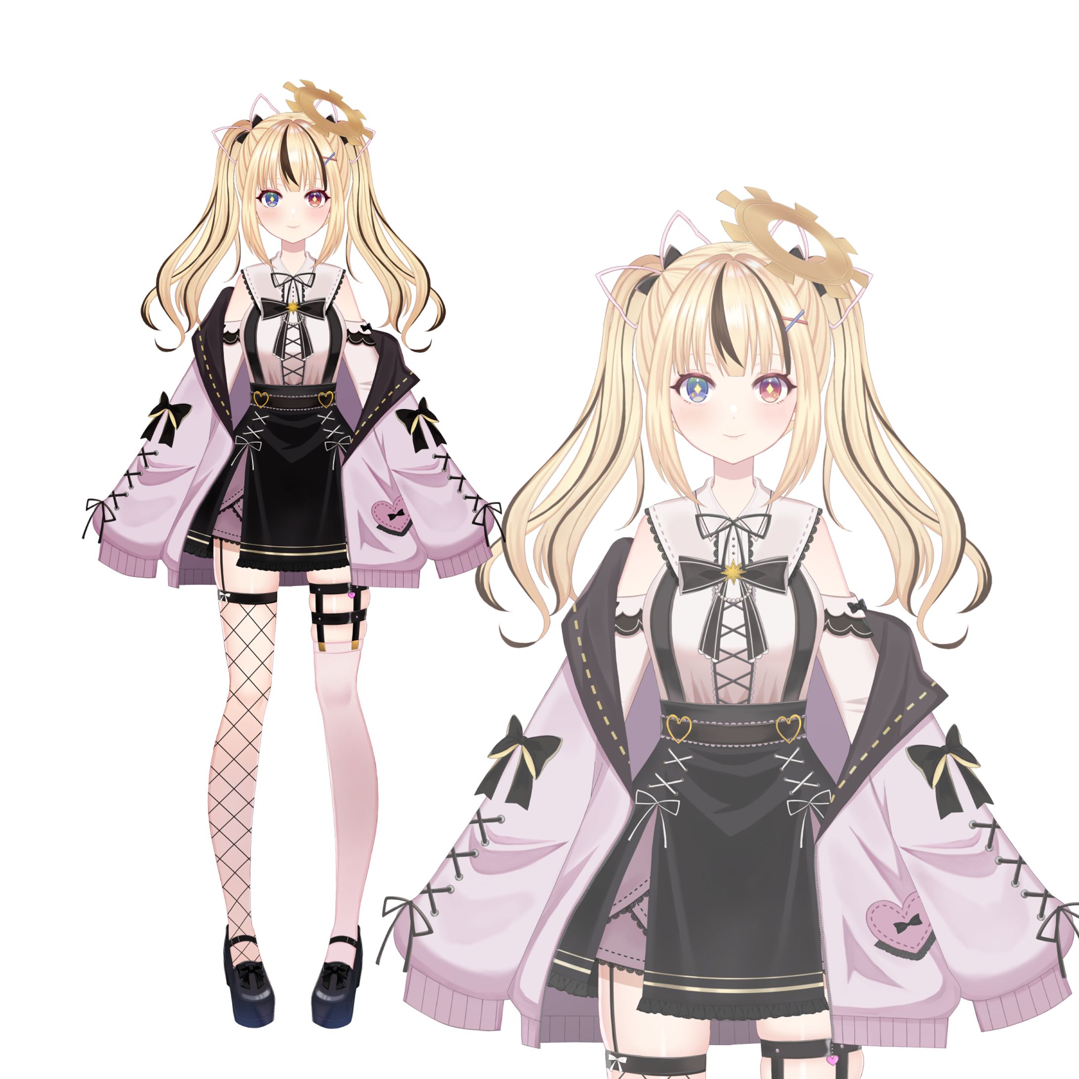 【イラスト】我楽スピカ様＿パーツ分け立ち絵-1