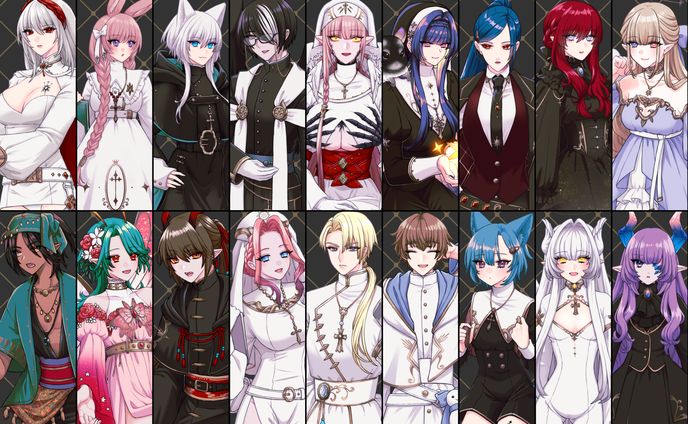 フォロワーを創作世界観でキャラ化