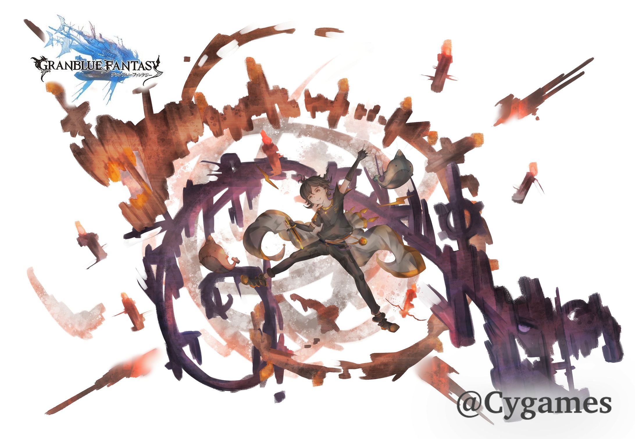 グラブル風オリジナルイラスト-1