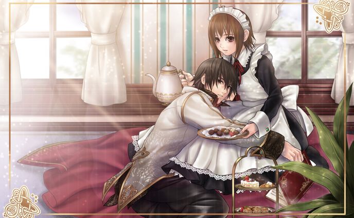 坊ちゃんとメイドさん