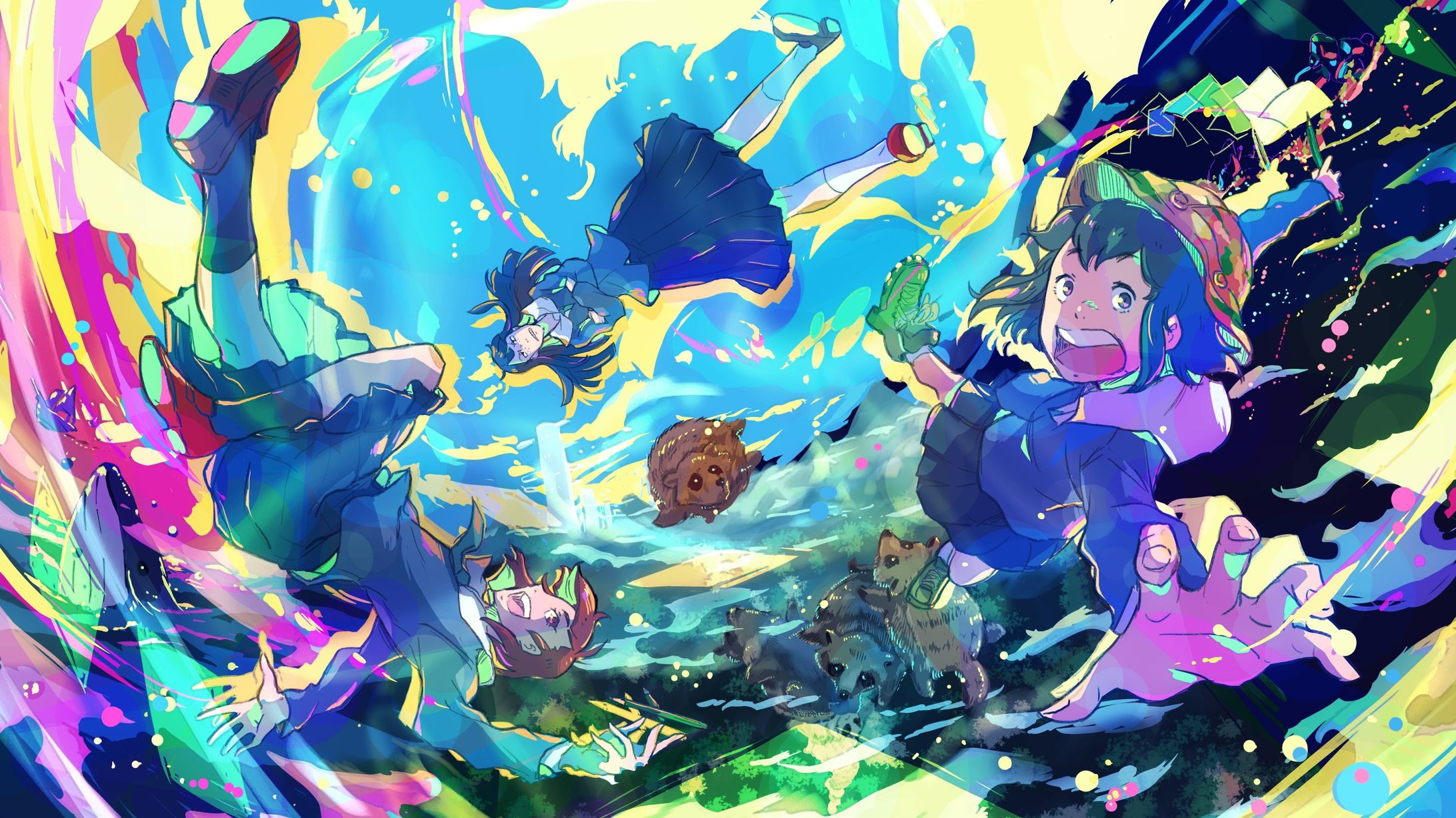 【二次創作】TVアニメ「映像研には手を出すな！」イラストコンテスト応募作品-1