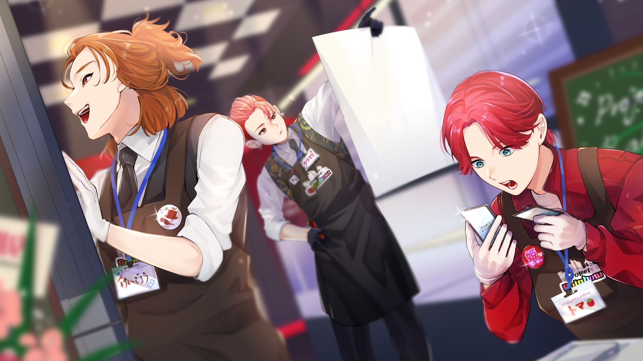 【FA】シミュグラ:カードショップの方々-1