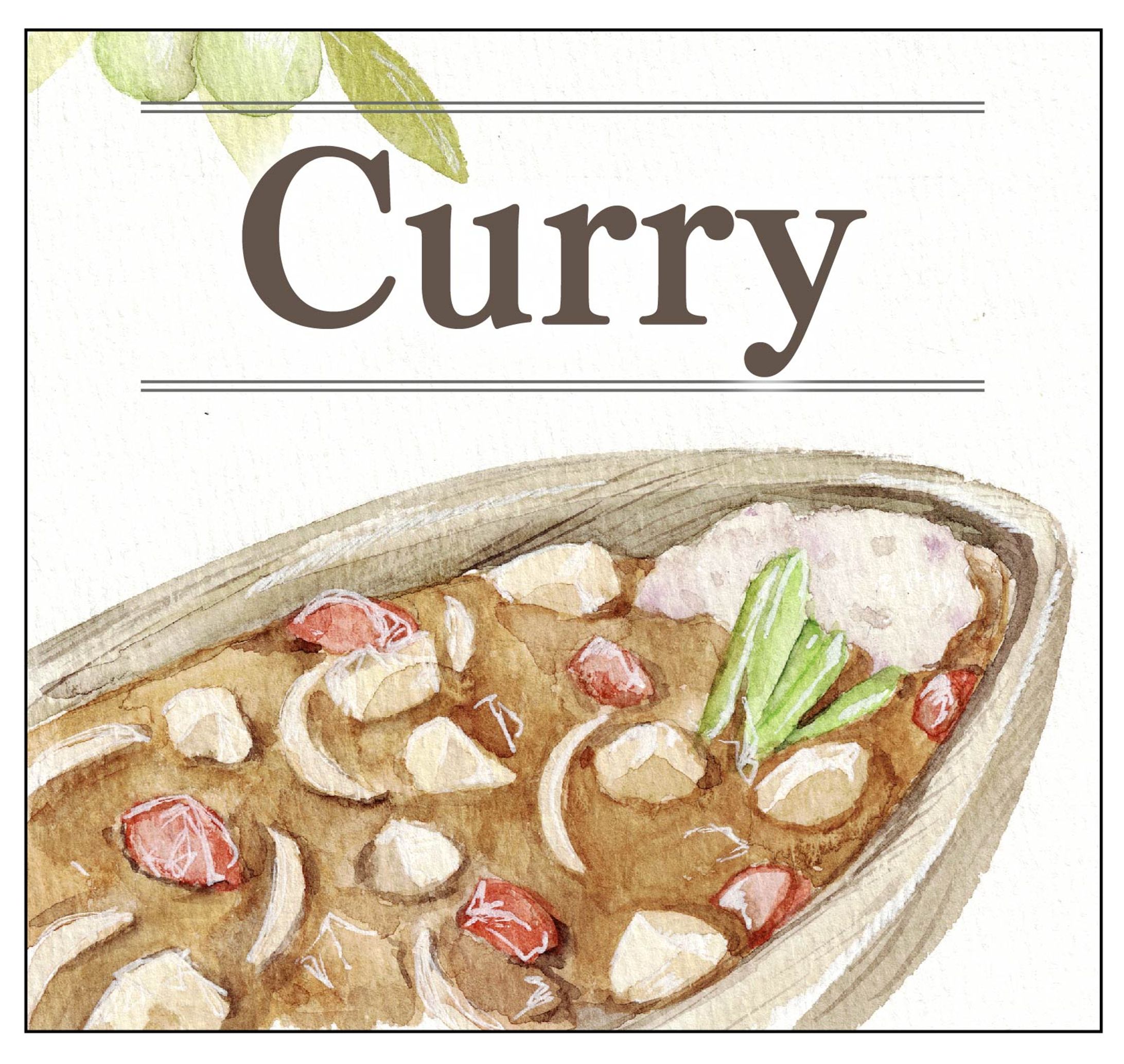 カレーパッケージイラスト-1