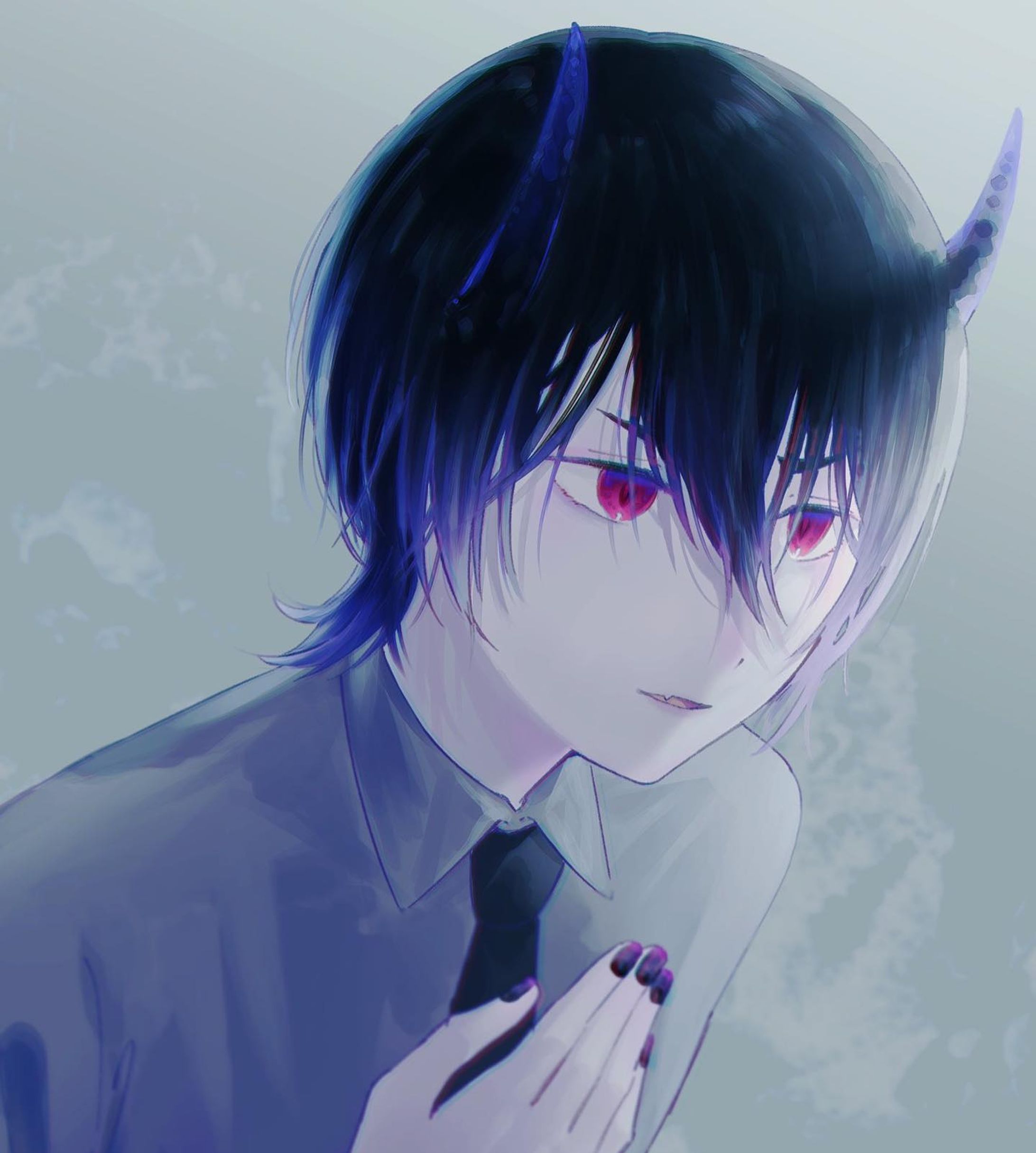 😈
 #イラスト  #イラストレーター  #イラストグラム  #イラストレーション  #イラストレーターさんと繋がりたい  #イラスト好きな人と繋がりたい  #絵  #絵描きさんと繋がりたい  #絵描き  #illustration  #illustrator  #illust  #illustagram  #悪魔  #男の子イラスト  #透明感黒髪  #黒髪-1