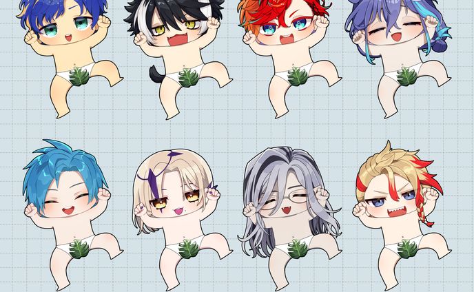 🌷イラスト制作🌷【MV】YATTA - covered by【TEMPANTSU】イラスト詳細