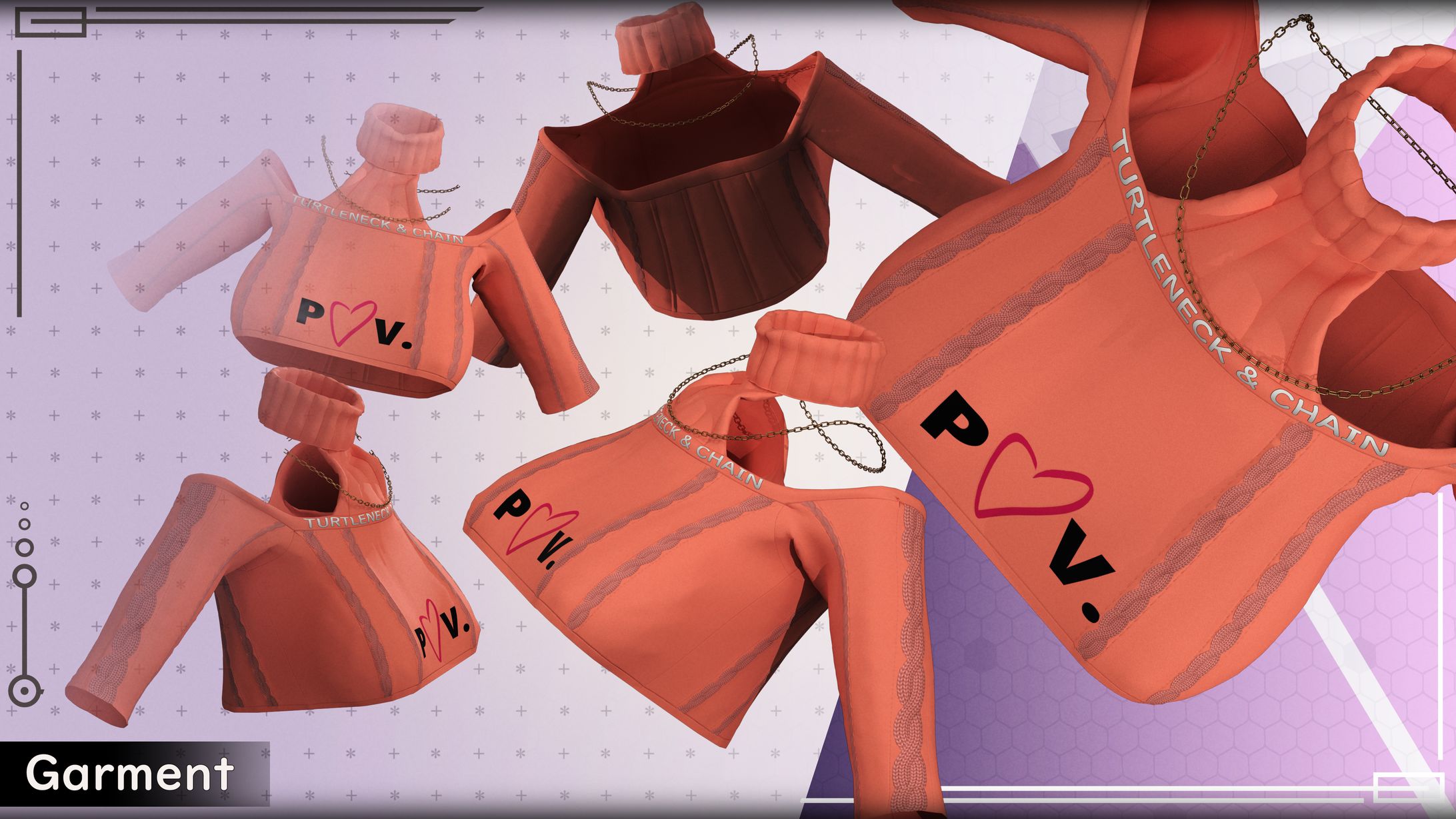 Turtleneck & Chain-1