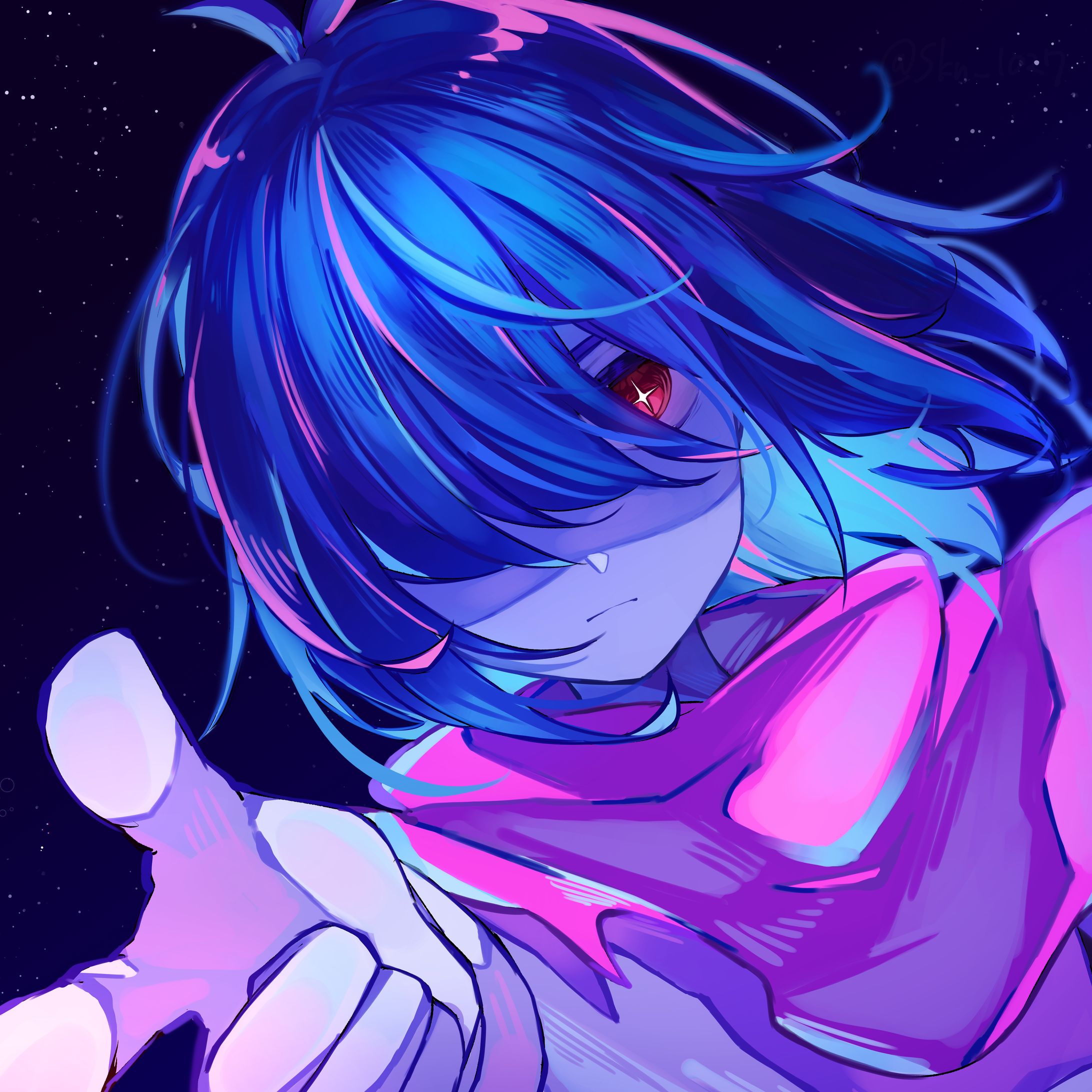 二次創作イラスト-1