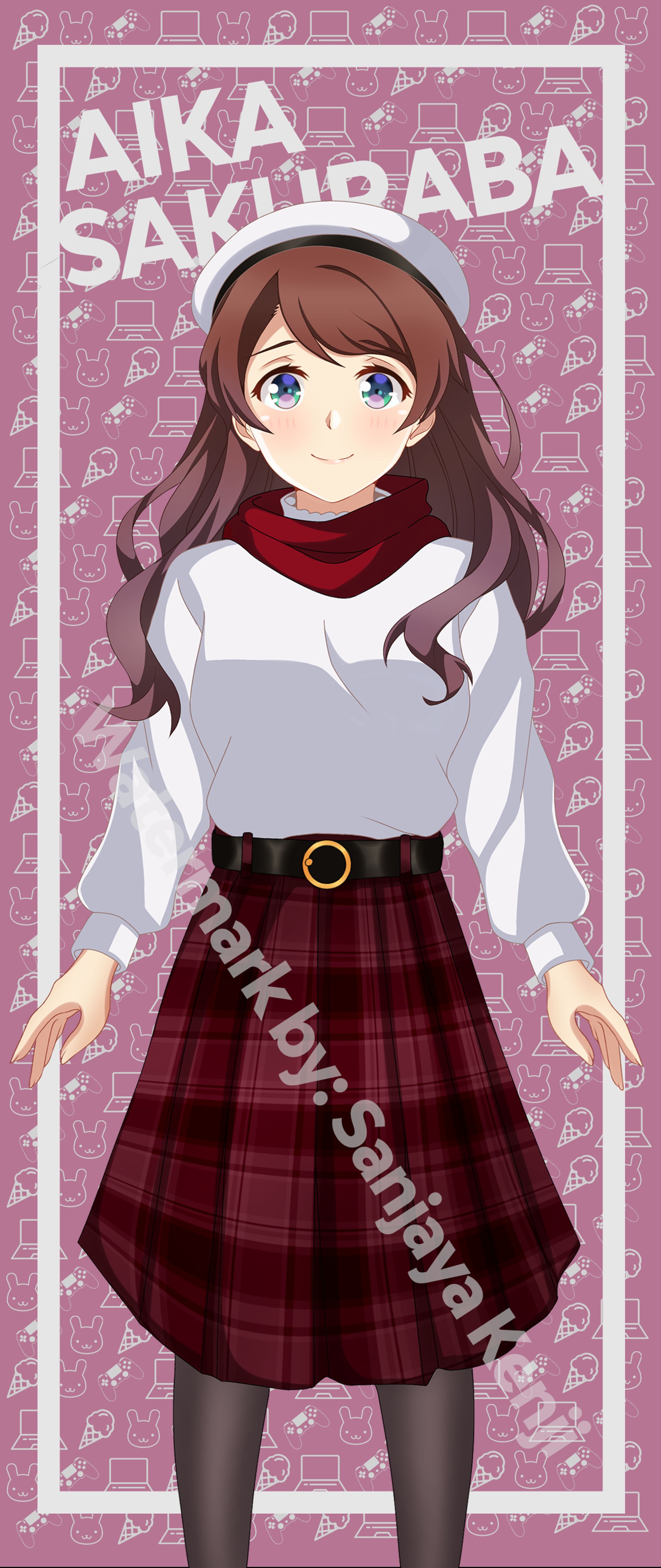 Aika Sakuraba Fan Design Series-1