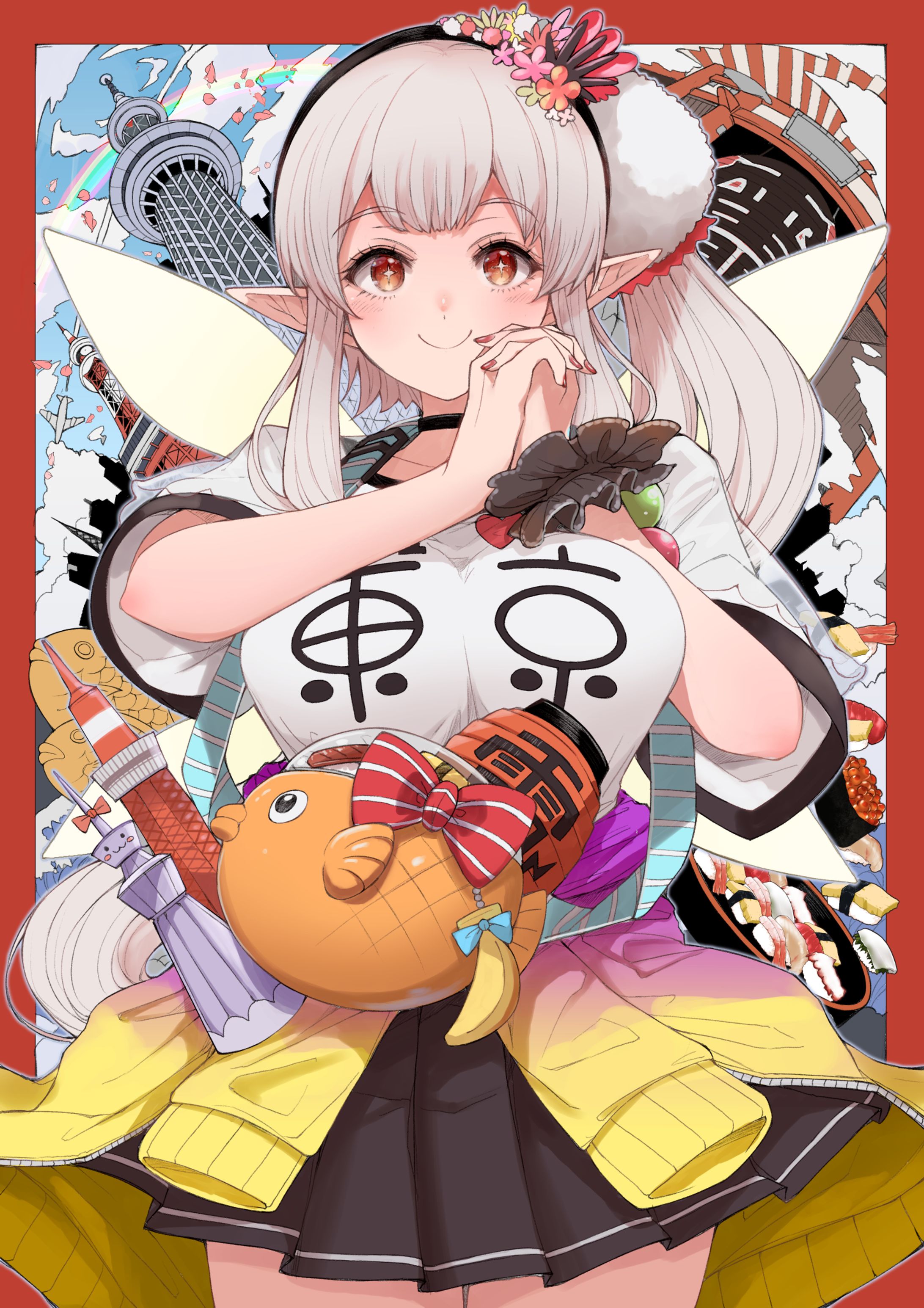 二次創作イラスト-1