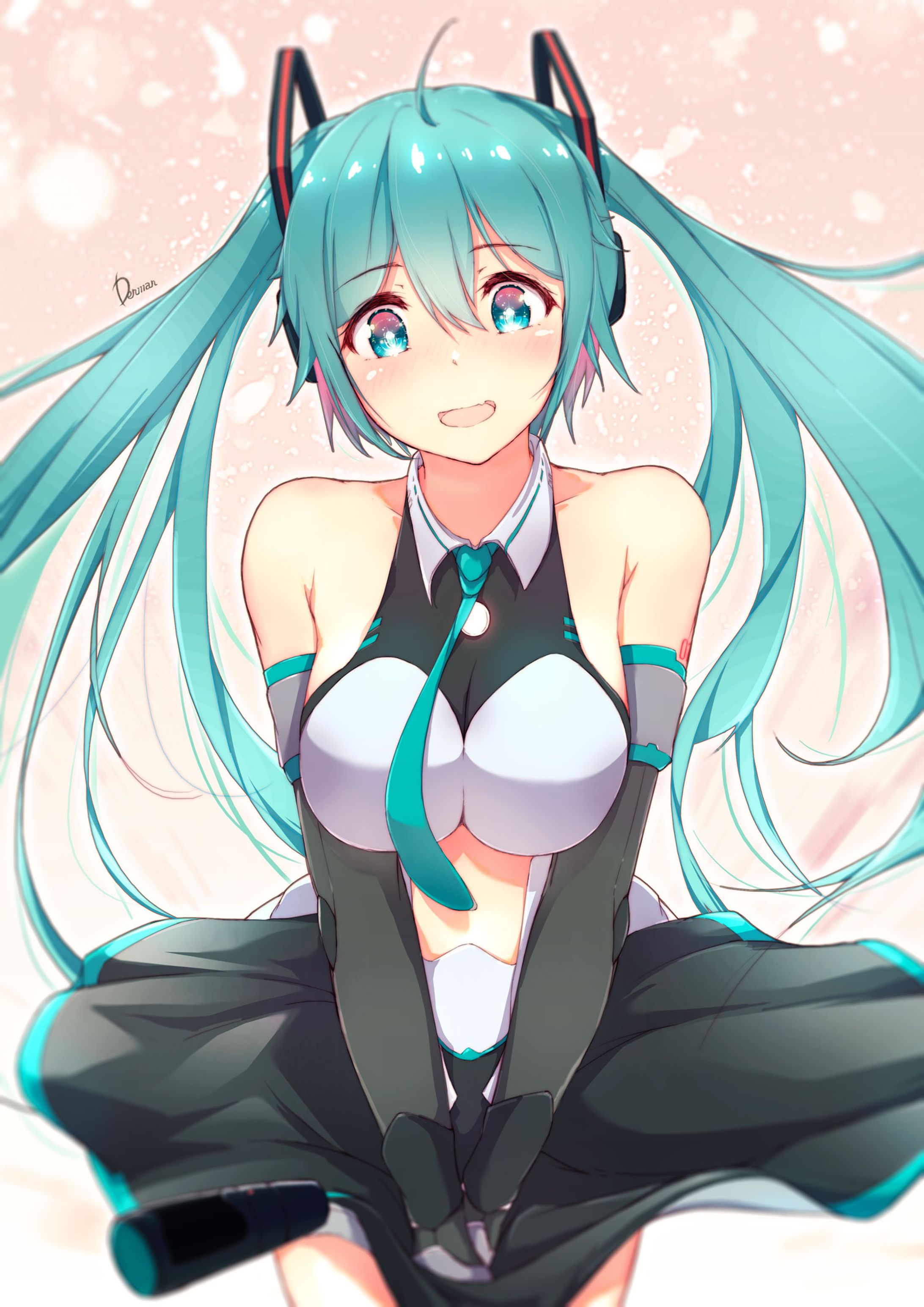 妄想 初音ミク【ご依頼絵】-1