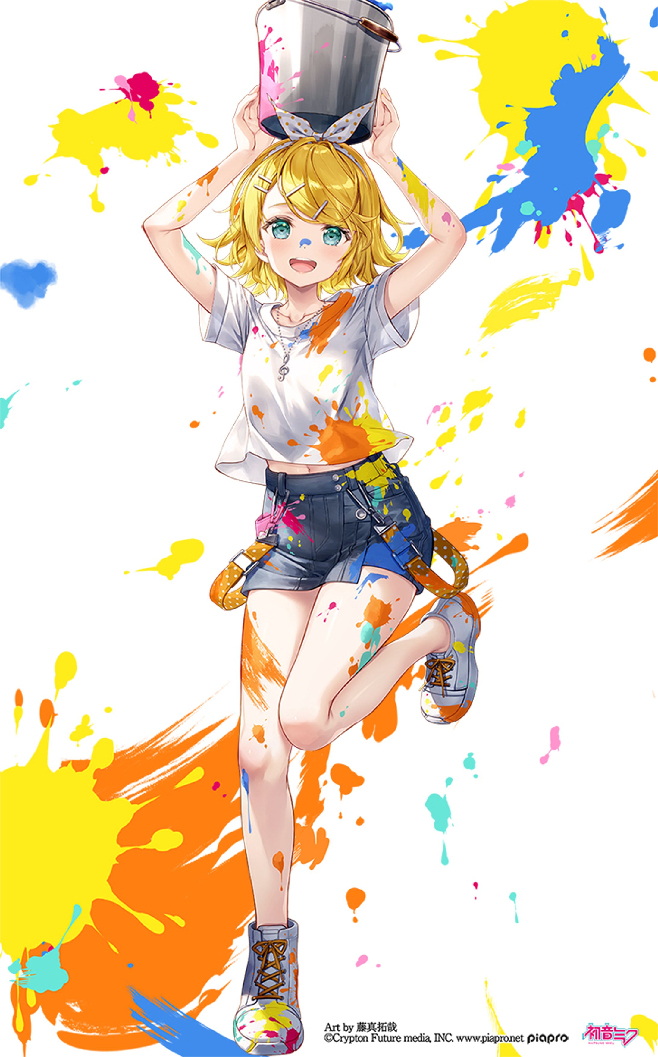 デニムペイント鏡音リン-1