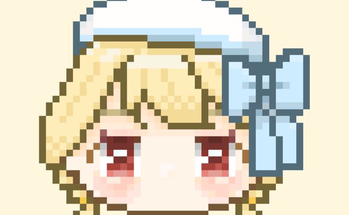 ドット絵、bgm