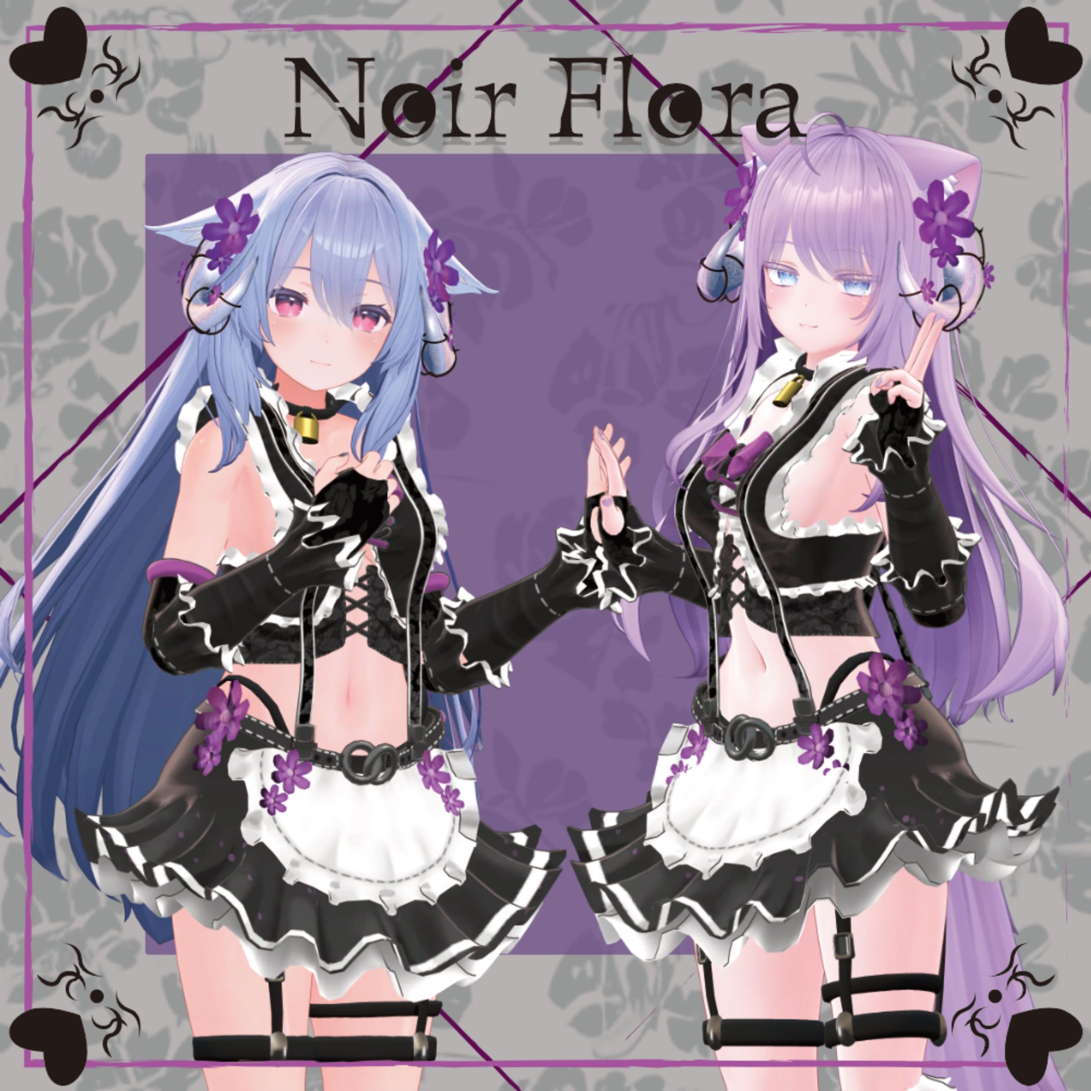 デザイン・モデル制作：Noir#Flora ノアール#フローラ-1