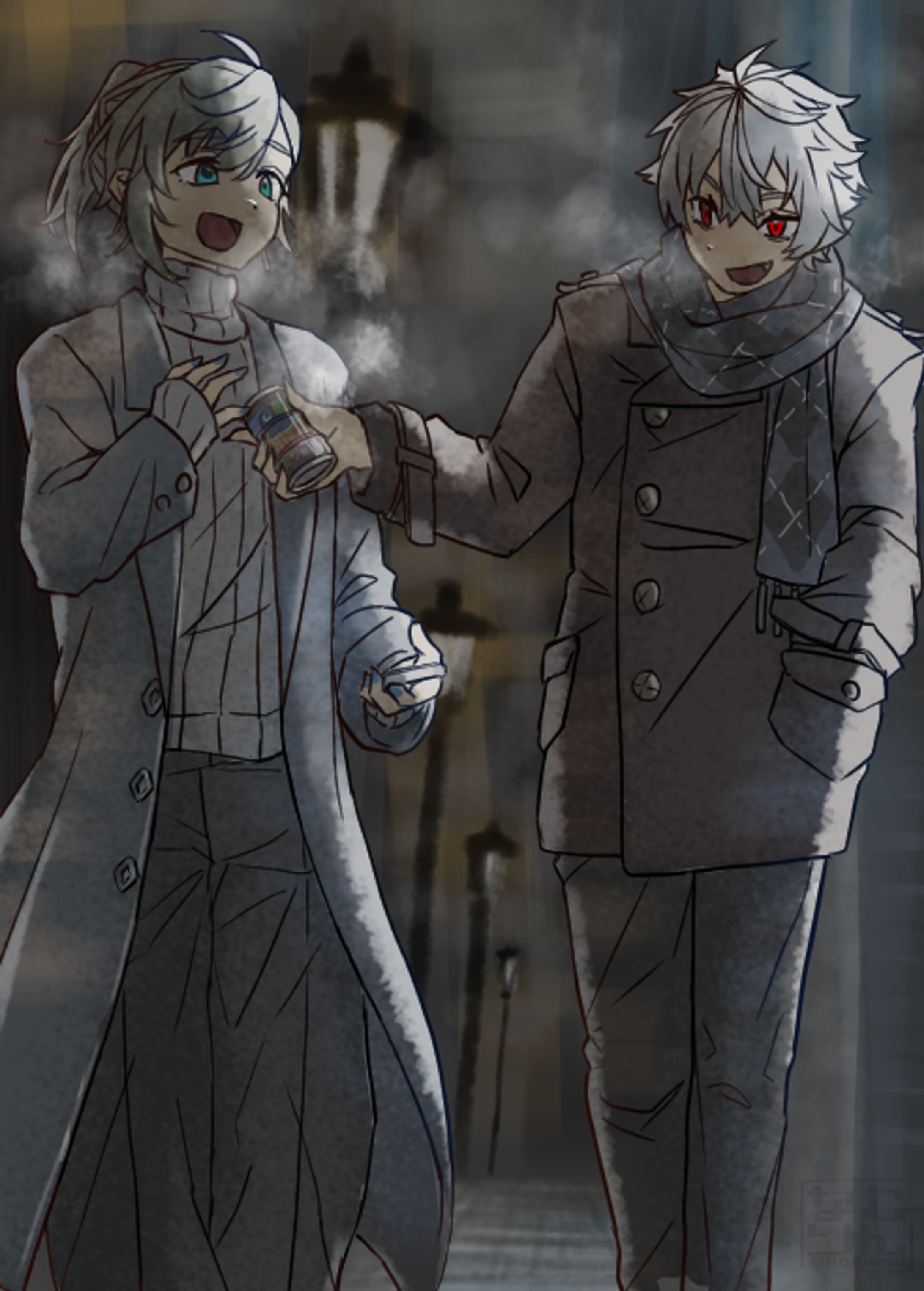 寒い日の夜、あたたかな日常-1