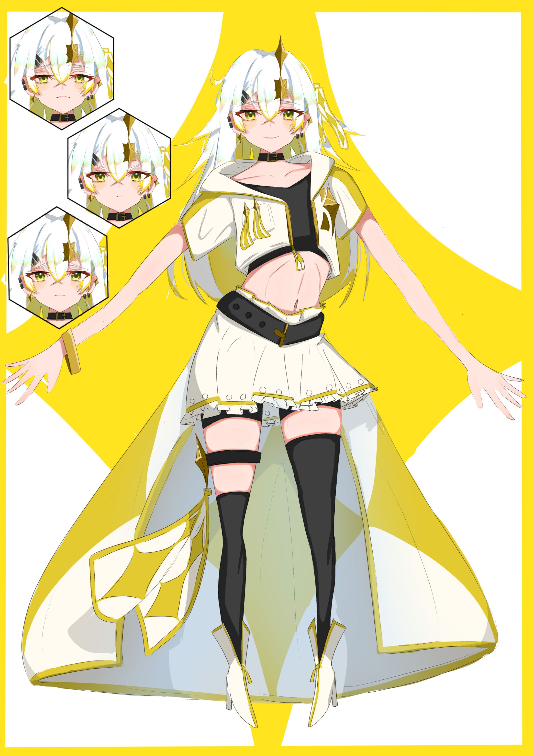 イラストオリジナルキャラ　立ち絵-1