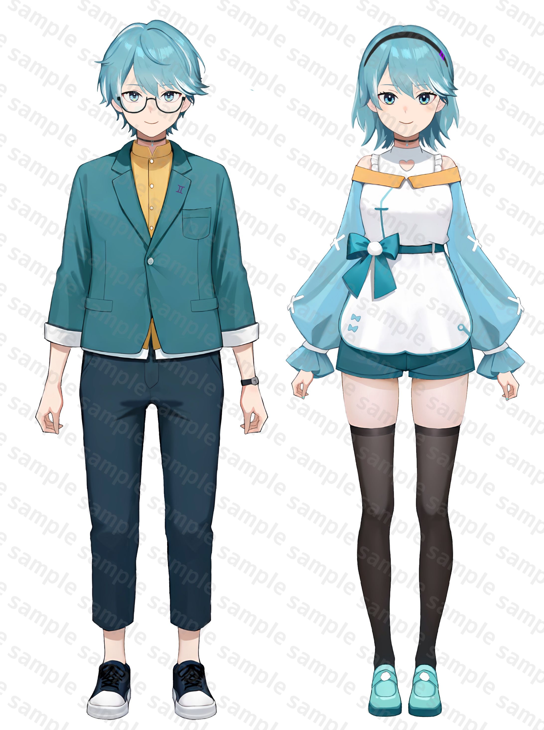 VTuber Live2D Model Art & Rigging-1