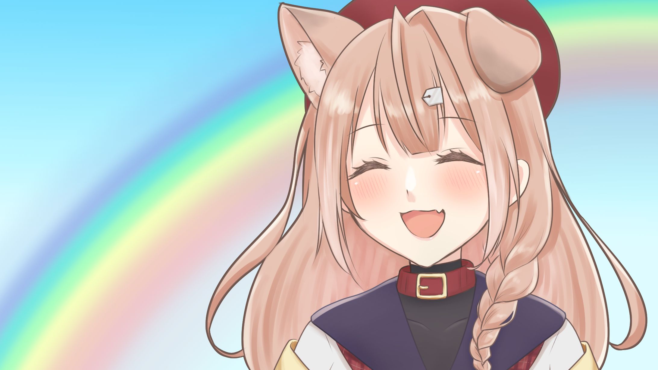四ノ宮しの１周年記念動画用イラスト-1
