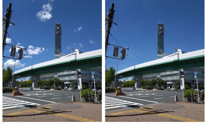 雲消しレタッチ
