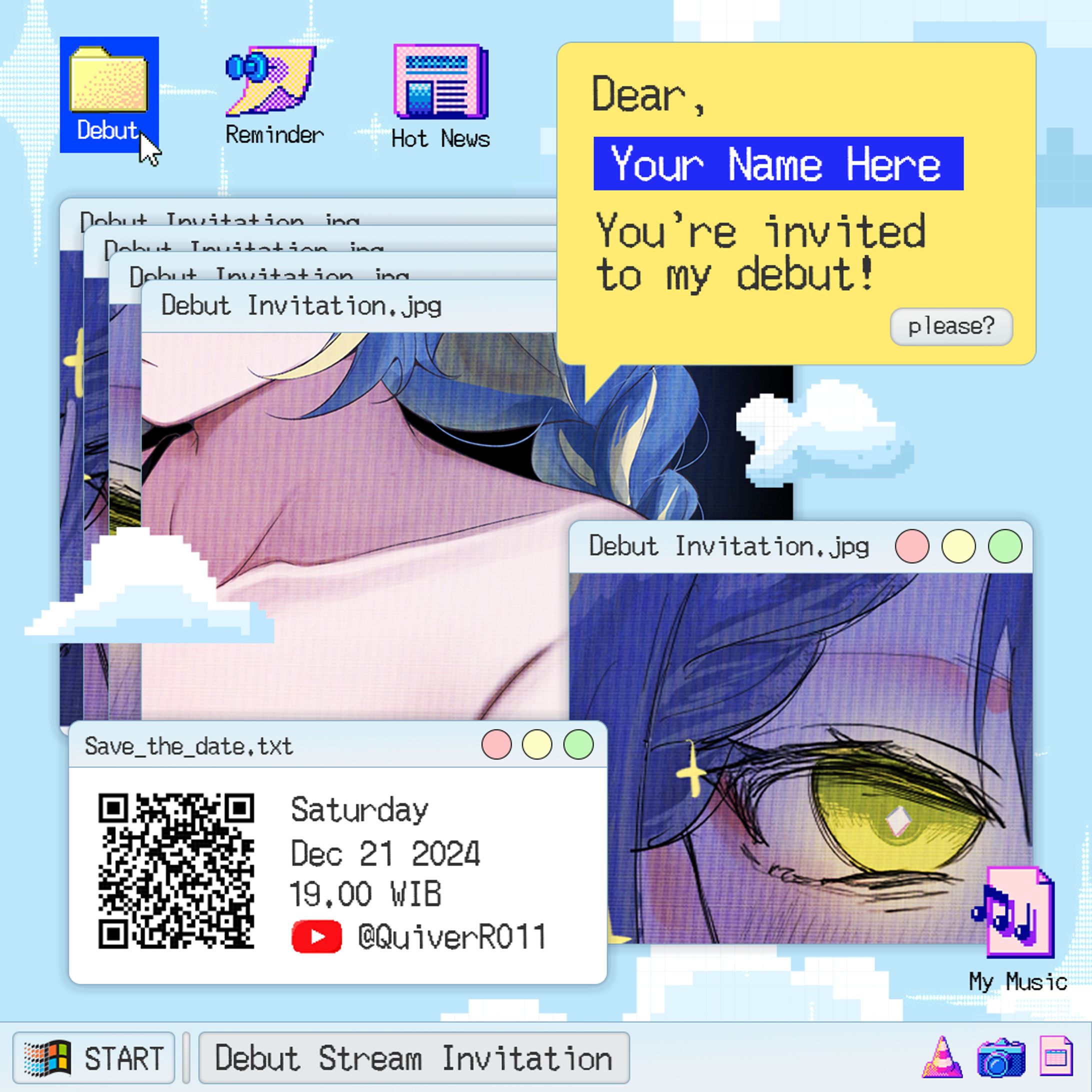 Quiver Ranette - Invitation Debut-1