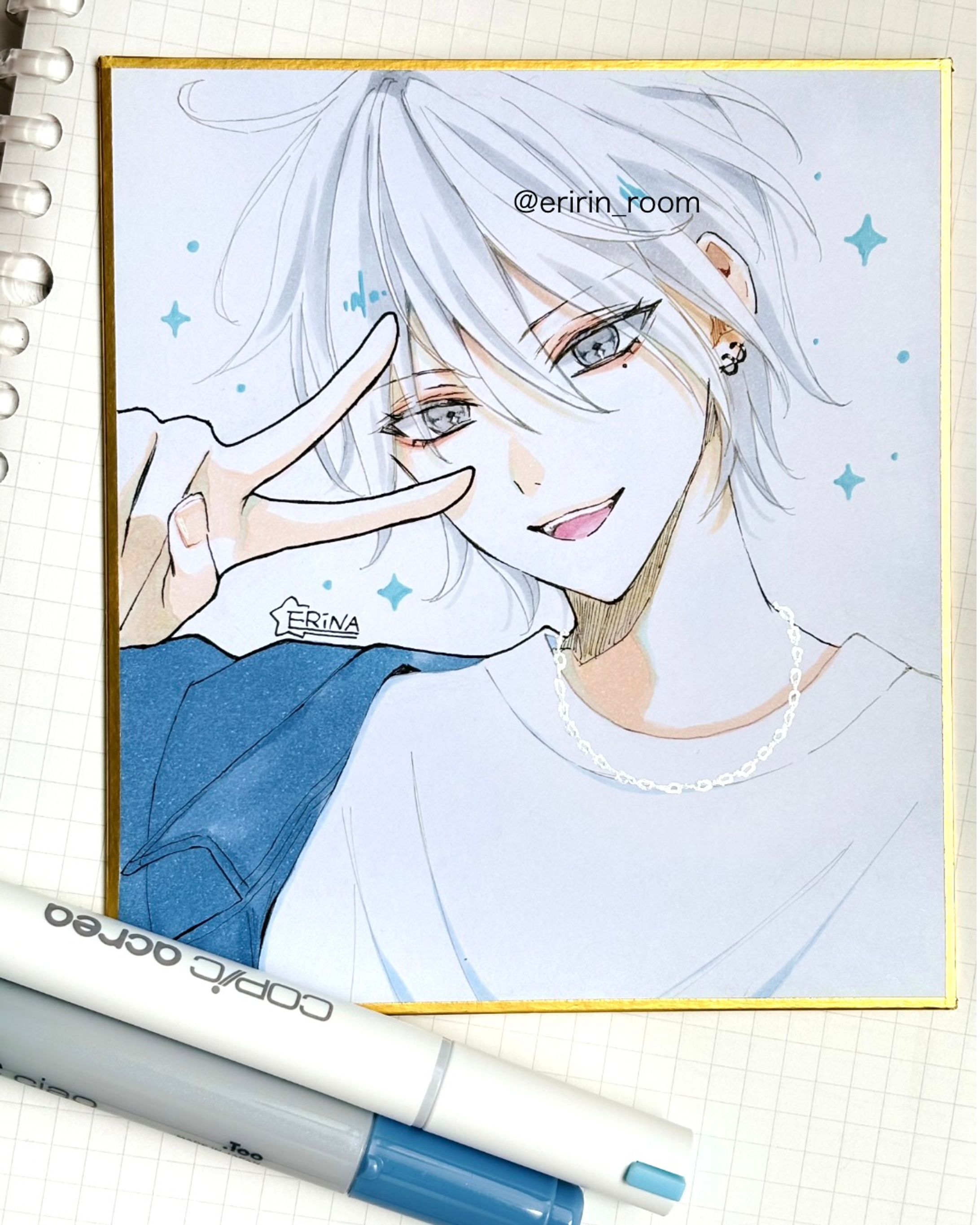 OC/アナログ絵-1