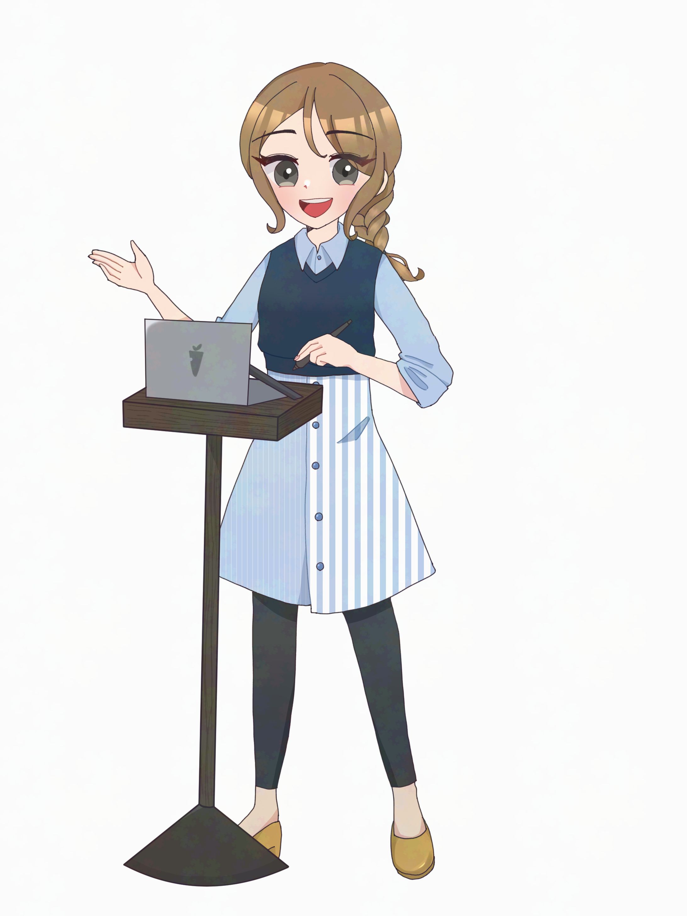 新潟中央 YO 立ち絵 職業イラスト イラストレーター-1