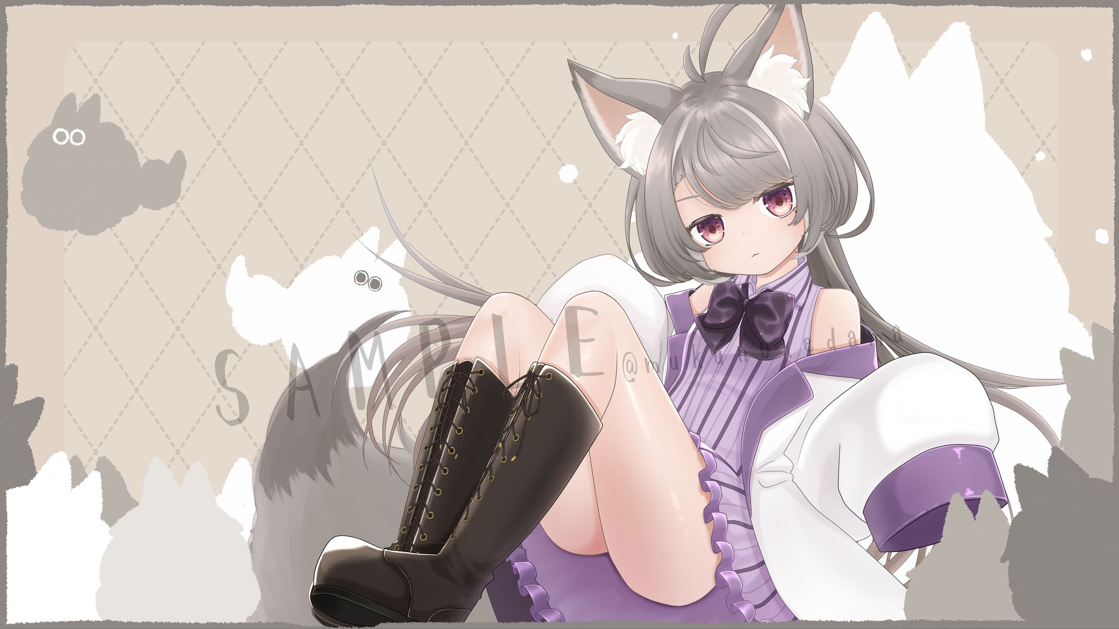 尨乃けだま_Live2Dillust-1