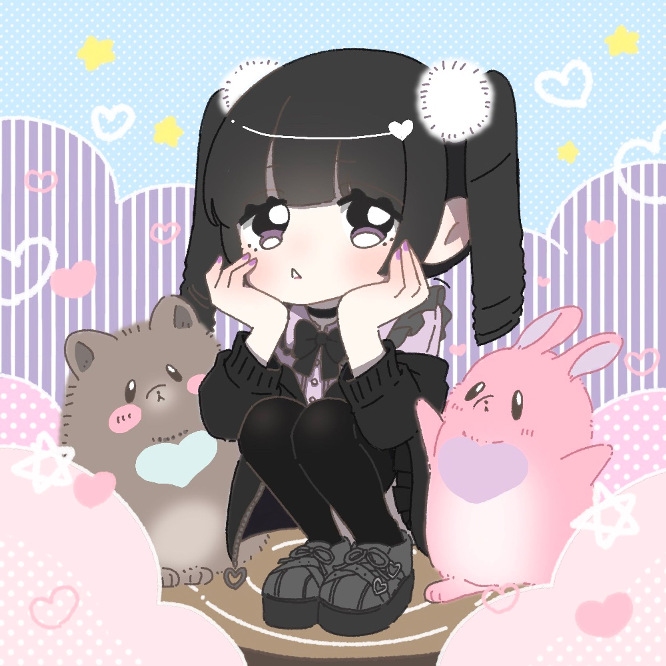 【イラスト】ちびキャラまとめ-1