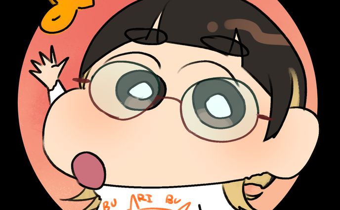 クレしん風　似顔絵