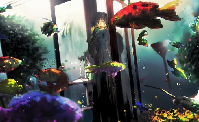 昔の お気に入り🐟
 
 #イラスト  #イラストグラム 
 #illustration  #drawing #originalcharacter