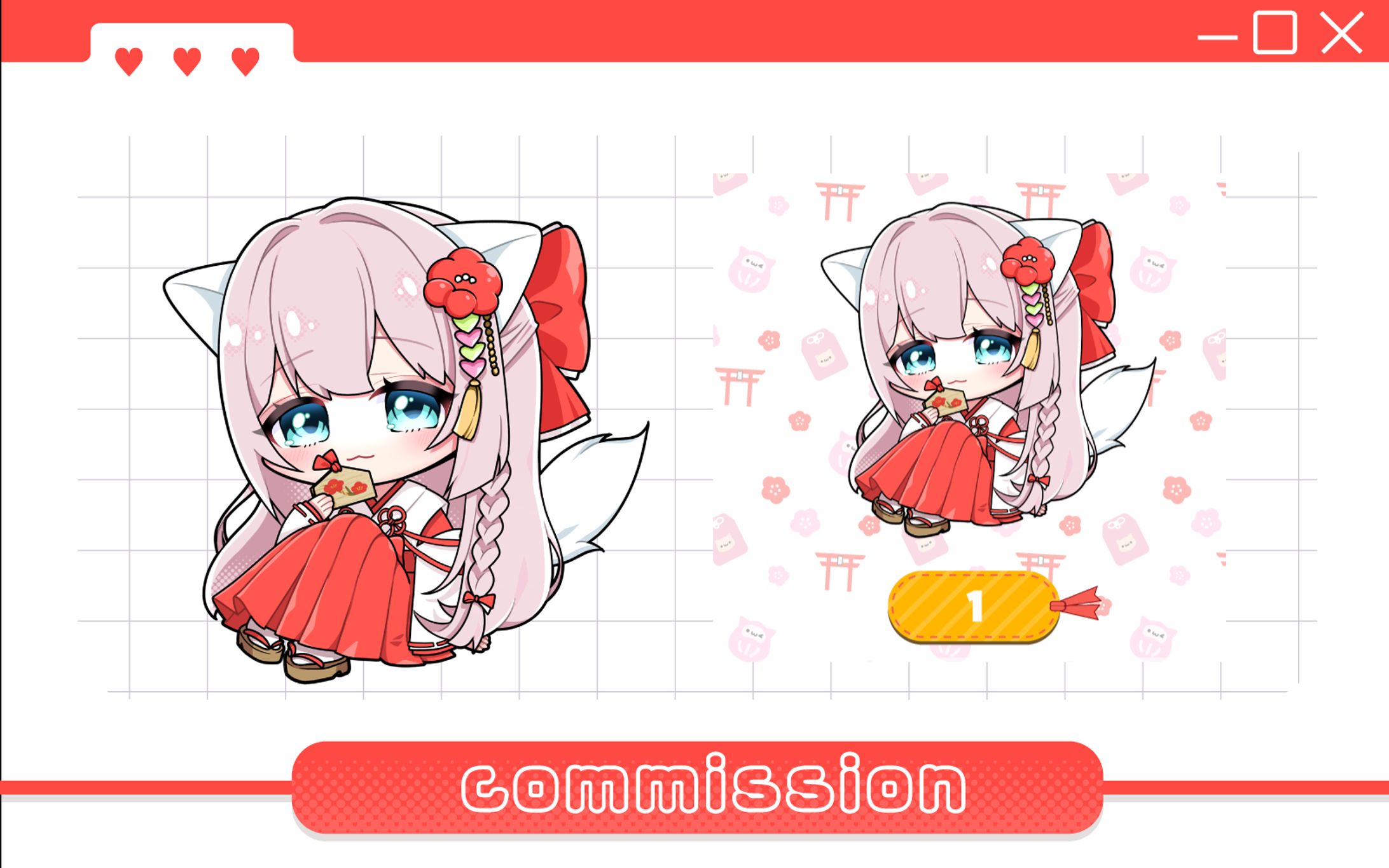 2026年1月　【oshimy】様　配布カレンダーイラスト-1